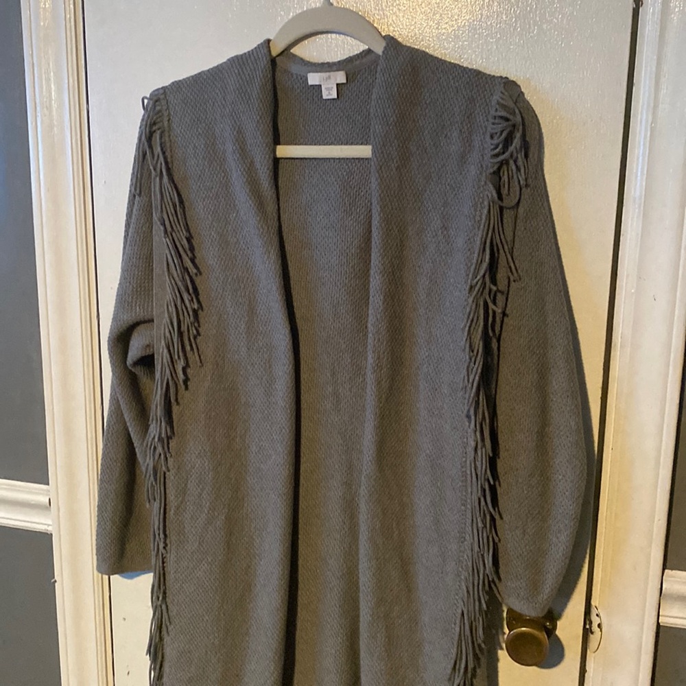 Gray sweater